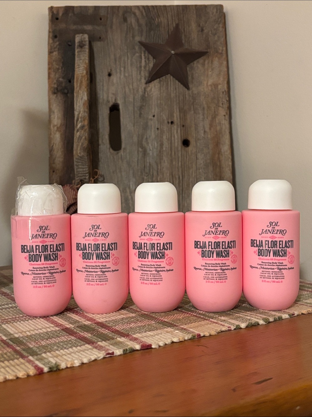 Sol de Janeiro Beija Flor Elasti Body Wash (Set of 5)